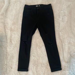 Skinny jeans Old Navy distressed high waisted